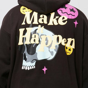 Pull-over athlétique à imprimé personnalisé pour hommes, sweat à capuche décontracté à manches longues, entraînement, polaire thermique 100% coton, séchage rapide en hiver - Product Image 4