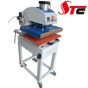 STC-QD08 Máquina de Prensa de Calor Neumática Automática de Una Sola Estación de 40x60cm - Product Image 2