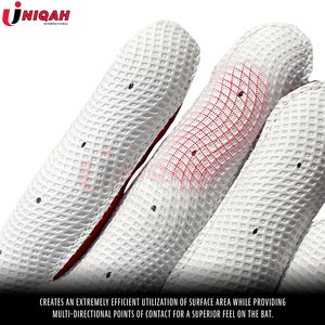 Gants de frappe de baseball en cuir de haute qualité colorés et personnalisables avec une performance optimale de conception de manchette longue par l'usine - Product Image 6