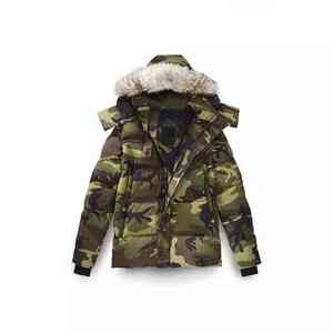 Chaquetas de Nieve para Hombre, Parkas Transpirables con Forro de Piel de Lobo, Chaqueta Acolchada con Relleno de Plumón, Precio al por Mayor - Product Image 1
