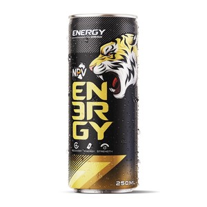 เครื่องดื่มชูกำลังผลิตเครื่องดื่มพลังงานยี่ห้อ NPV ขนาด250มล. ฉลากส่วนตัวราคาดี - Product Image 2