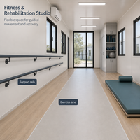Cabane Apple personnalisable de 20 pieds, maison modulaire préfabriquée multifonctionnelle, cuisine, chambre, salon, salle de classe, studio de yoga