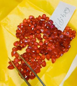 Đá <span class=keywords><strong>Ruby</strong></span> tự nhiên Bangkok, đá rời, chứng nhận bên thứ ba, đã được xử lý bằng sáp/dầu, 1-6 carat, mặt cắt oval/quả lê, dùng làm đồ trang sức, quà tặng - Product Image 1