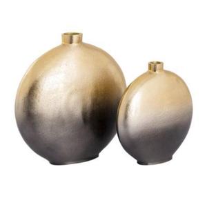 Jarrones de metal de lujo con artesanía intrincada, acabado pulido en plata, forma y tamaño personalizados disponibles a buen precio - Product Image 2