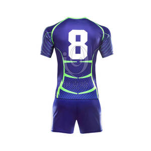 Venta al por mayor de secado rápido transpirable uniforme de rugby Venta en línea uniforme de rugby hecho en Pakistán uniforme de rugby - Product Image 2