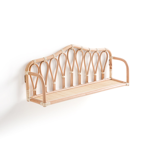 Estante de pared de ratán hecho en Vietnam material ecológico utilizado para decoración del hogar estante de almacenamiento al por mayor - Product Image 3