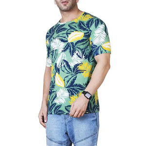 Camisetas de sublimación informales para hombre de talla grande, transpirables, superventas, hechas en fábrica, con estampado Digital, patrón impreso, Pakistán - Product Image 3