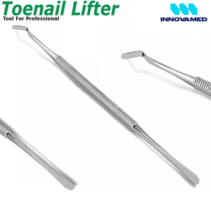 Heavy Duty Chiropody Toenail Clippers for Thick Nails Set of 4 Manual Podiatry Instruments Stainless Steel Nail Care INNOVAMED - Product Image 4