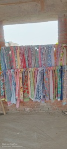 Bufandas con estampado de bloque de mano Sarong de algodón indio Pareo de playa de algodón hecho a mano decorativo Pareo impreso Sarong Swim Wear - Product Image 5