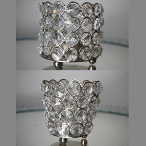 Elegant Decorative <b>Crystal</b> Votive <b>Candle</b> Holders New Christmas Decorations Tealight <b>Candle</b> Holder - Product Image 5