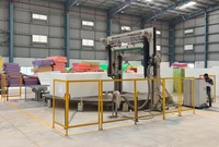 Máquina Cortadora de Anillos de Alta Velocidad y Servicio Pesado con Control Automático PLC, CCM/CCMS/CCM66S+S33, Cortadora de Láminas de Bloques de Espuma de Poliuretano con Motor