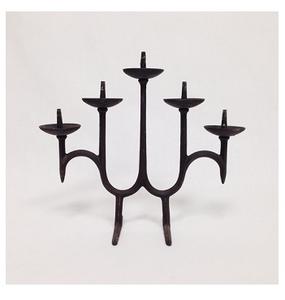 Candelabro de diseño de cristal para decoración del hogar, soporte de vela brillante para interior y exterior, votivo - Product Image 1