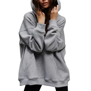 Hiver Nouveau Sweat à capuche pour femmes High Street Loose Sweatshirts Outerwear Top Casual Soft Warm Female Ladies Sport Sweatshirt - Product Image 2