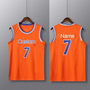 Service OEM Logo personnalisé maillot de basket-ball hommes été respirant antibactérien grande taille séchage rapide 100% polyester chemises vente - Product Image 6