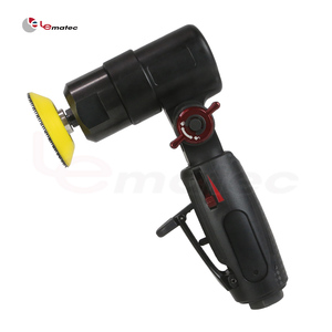 Lijadora y pulidora neumática de cabezal flexible Lematec de 2 o 3 pulgadas y 5000 rpm para trabajar la madera y el metal - Product Image 1