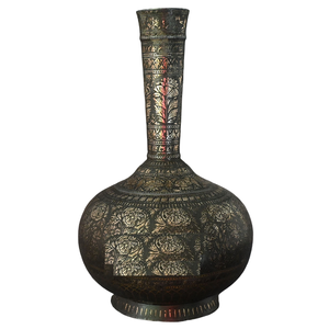 Surahi de Latón Puro Vintage de Alta Calidad con Acabado Pulido Pintado para Uso en la Cocina, Artículo de Cocina Árabe Antiguo - Product Image 5