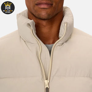 Gilet matelassé haut pour hommes, manteaux de style streetwear dernier logo personnalisé de couleur claire et impression disponible gilet pour hommes - Product Image 6