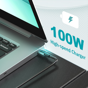 Cargador de Coche USB C PD de 100W para Portátiles, Encendedor de Cigarrillos DC 12V 24V, Carga Rápida para MacBook, Dell, HP, Lenovo, Acer, Asus, con Certificaciones CE, FCC, RoHS - Product Image 5