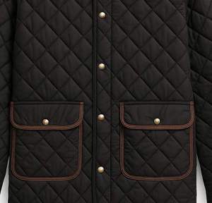 Chaqueta Acolchada de Invierno para Hombre, Corte Ajustado, Estilo Coreano, Cuello Alto, Diseño de Rombo, Talla Grande, Delgada, de Poliéster/Algodón - Product Image 5