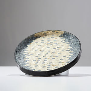 Vente en gros Vietnam nacre incrustation plateau fait main décoratif écologique plateau de service pour café espaces-SM2016 - Product Image 4