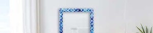 Espejo de pared con incrustaciones de resina única, declaración artesanal premium para hogares y espacios de boutique - Product Image 6