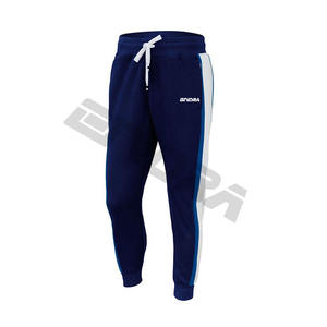 Nouveaux hommes pantalons élastique cordon pantalons de survêtement hommes haute qualité Joggers pantalon 100 pur coton polaire pantalon - Product Image 1