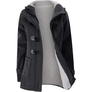Sweat à capuche décontracté pour homme en polaire avec poche, coupe classique, uni, respirant et à séchage rapide pour un usage quotidien, hiver 2025/2026 - Product Image 1