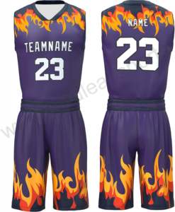 Nouveau maillot de basket-ball réversible personnalisé équipe inversée Singlet maille Sport uniforme Sublimation 2025 nouveau Design maillot de basket-ball - Product Image 1