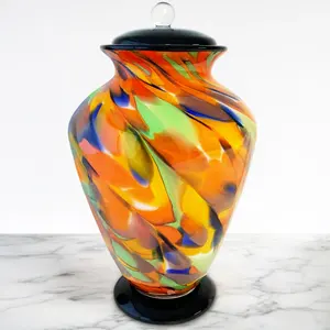 Radiance Hand <b>Blown</b> <b>Glass</b> Cremation Urns for Human Ashes - Product Image 1