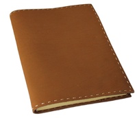 NEW ERA NEO Journal relié à la main en cuir véritable format A5, personnalisable, couverture rigide, cousu à la main, 100 feuilles, 100% écologique