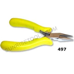 Alicates de punta de cadena de 5 pulgadas con agarre cómodo, herramientas de joyería - Product Image 1