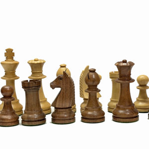 Ensemble d'échecs Chavet Staunton de haute qualité avec livraison gratuite boîte en carton à la mode jeux de Table d'extérieur pièces en bois acacia buis - Product Image 1