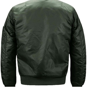 Men Nylon High Quality Custom Wholesale Satin Varsity Letterman <b>Baseball</b> <b>Bomber</b> <b>Jacket</b> for Men - Product Image 2