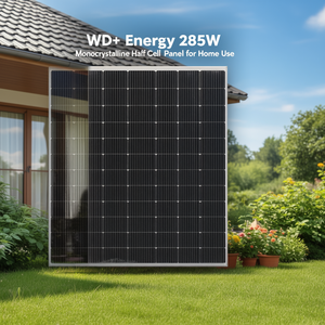 แผงโซลาร์เซลล์แบบโมโนคริสตัลไลน์ WD+ Energy 285W แบบฮาล์ฟเซลล์ สำหรับใช้ในบ้าน - Product Image 3