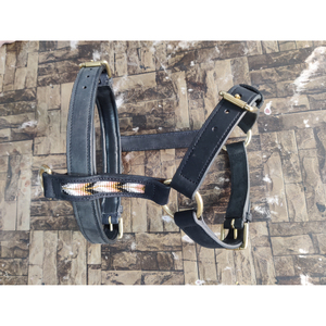 Nuevo occidental personalizado al por mayor de lujo a mano de cuero genuino cómodo Collar de perro mascota Collar de perro acolchado de cuero de vaca - Product Image 3