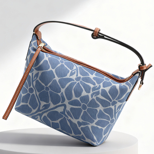 Bolso de Mano Vintage de Diseñador para Mujer, para Compras, Azul Denim, Bolso de Hombro Único, Bolso de Mano Tipo Tote para Chicas - Product Image 6