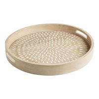 Ensemble de 15 plateaux de service en bois chic, en acacia et en bois, multifonctionnels, légers, pour la cuisine, la salle à manger, la décoration de mariage