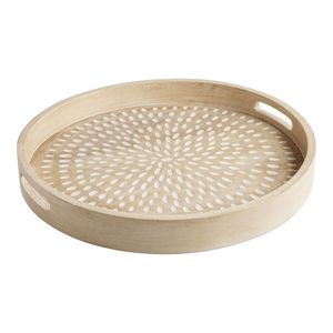 Juego de 15 bandejas de madera elegantes para servir, bandejas de madera de acacia y mango para cocina y comedor, bandejas decorativas para servir en el hogar - Product Image 3