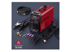 Soldadora TIG de Aluminio ARCAPTAN TIG200PACDC OEM Industrial DIY de Pulso, 110V/220V, Multiproceso, 1 Año de Garantía - Product Image 3