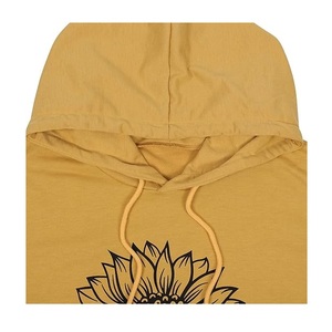 Pull-over d'hiver surdimensionné en molleton 100 % coton à manches longues imprimé pour femme, orienté export, personnalisable, fabriqué au Bangladesh - Product Image 3