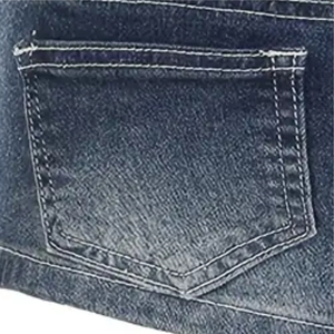 Pantalones cortos de mezclilla de tiro bajo para mujer azul algodón 100% de alta calidad, pantalones cortos de mezclilla para mujer, estilo informal, pantalones cortos ecológicos - Product Image 5