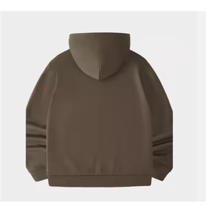 BD Venta al por mayor Sudaderas con capucha de moda informal para hombres Sudaderas de manga larga gruesas de alta calidad Logotipo frontal Patrón sólido para el verano - Product Image 4