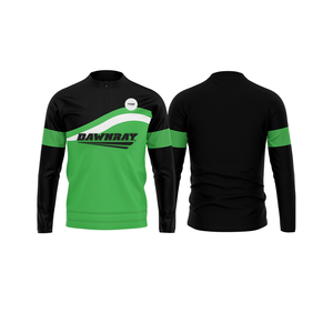 Sudadera Deportiva Ligera con Cierre de Cremallera de un Cuarto para Hombre, Mujer y Jóvenes, de Secado Rápido, para Equipos - Product Image 3