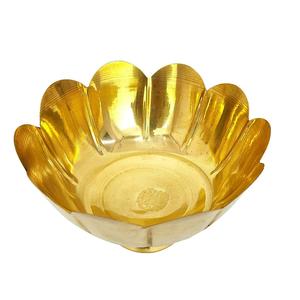 Nouveau bol en laiton pur de qualité supérieure, luxueux, écologique, conçu de manière durable, style doré pour la décoration de table à la maison - Product Image 5