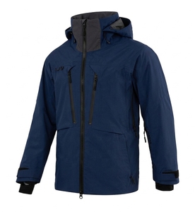 Blouson matelassé minimaliste pour homme à col montant, léger, avec fermeture éclair, confortable, pour automne-hiver, vente en gros - Product Image 1