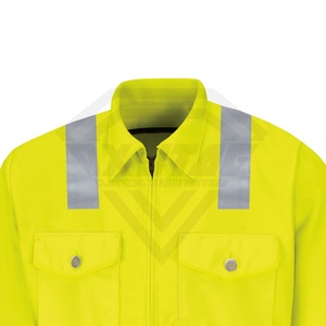 แจ็กเก็ตนิรภัยแขนยาวคอพับลงออกแบบโลโก้และออกแบบเองได้ - Product Image 3