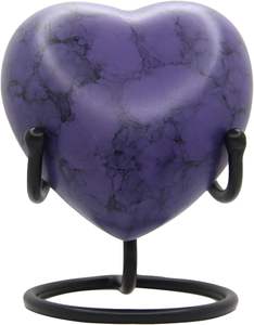 โกศหินอ่อนสีขาวหรูหรา ขนาด 50 มล. รูปหัวใจ สำหรับใส่ของที่ระลึก |   โรงงานขายส่ง - Product Image 6