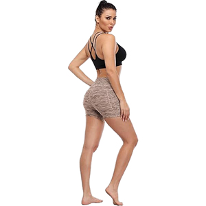 กางเกงขาสั้นออกกำลังกายขาสั้นสำหรับผู้หญิงกางเกงขาสั้นจากปากีสถานออกแบบโลโก้ได้ตามต้องการจากสหรัฐอเมริกา - Product Image 2