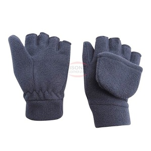 Gants d'hiver à usage quotidien en gros, unisexe, polaire, design plus épais pour le cyclisme, gants et mitaines en laine et cachemire - Product Image 1