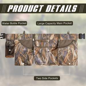 เสื้อกั๊กสำหรับล่าสัตว์ ขนาดใหญ่ ความจุเยอะ พร้อมกระเป๋า 12 ช่อง และสายรัดปรับได้ เหมาะสำหรับการล่าสัตว์ด้วยนกเหยี่ยว - Product Image 2